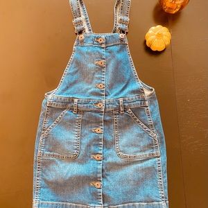 Osh-Kosh Bigosh overall dress for kids.